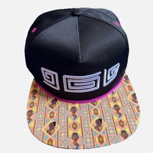 Disney Encanto Luisa Snapback Hat - Black and Pink